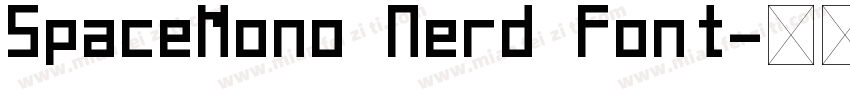 SpaceMono Nerd Font字体转换